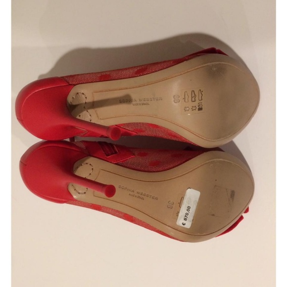 🎉SOLD🎉Sophia Webster New Polka Dot Tulle Sandal - Picture 8 of 8